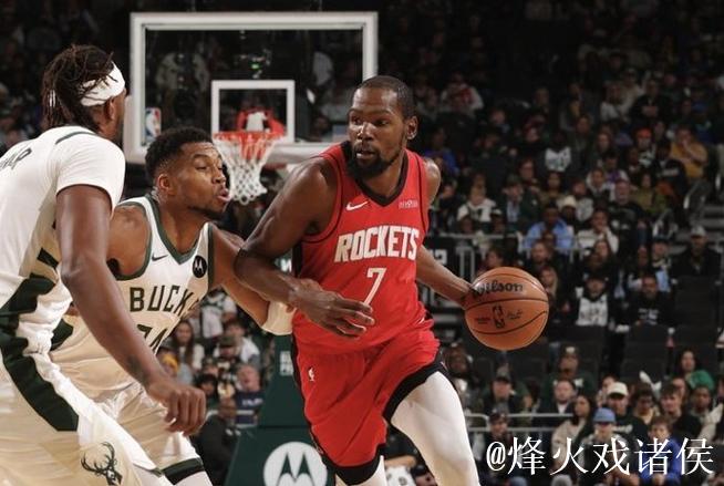 火箭七星联手大胜灰熊 字母哥38分难救主雄鹿负公牛